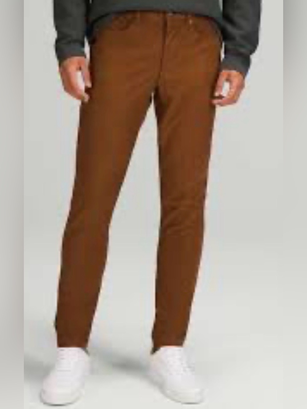 Like New Lululemon Men's ABC Pant Slim utilitech Sz 36 Burnt Caramel